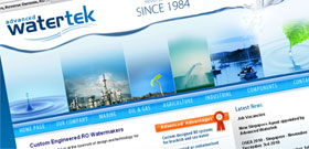 Advanced Watertek website
