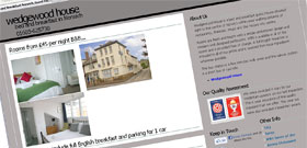 Wedgewood Guest House website
